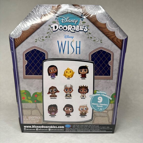 Disney Doorables WISH Set of 9 Exclusive Figures‎ ASHA STAR DAHLIA VALENTINO NEW - Picture 2 of 9